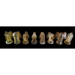  Crystal Chess Set (32 peças - pretas e brancas)