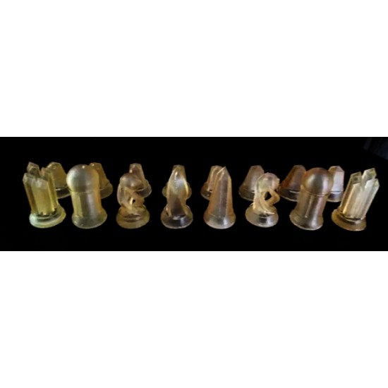  Crystal Chess Set (32 peças - pretas e brancas)